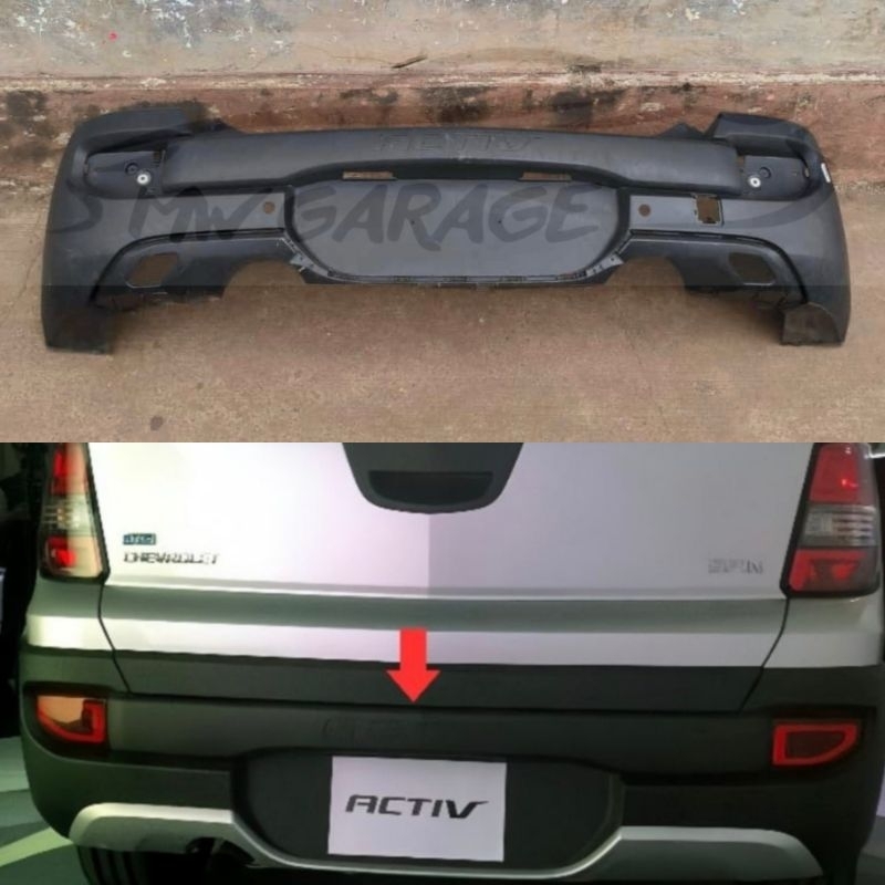 Bumper Belakang Chevrolet Spin Activ