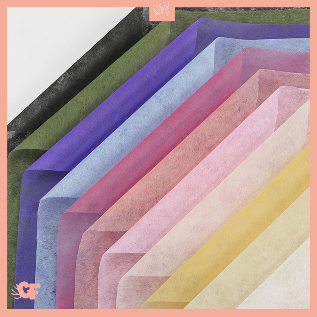 

Kertas Tissue Buket Bunga Korean Premium Flower Wrapping Cellophane Tissue Paper SF33