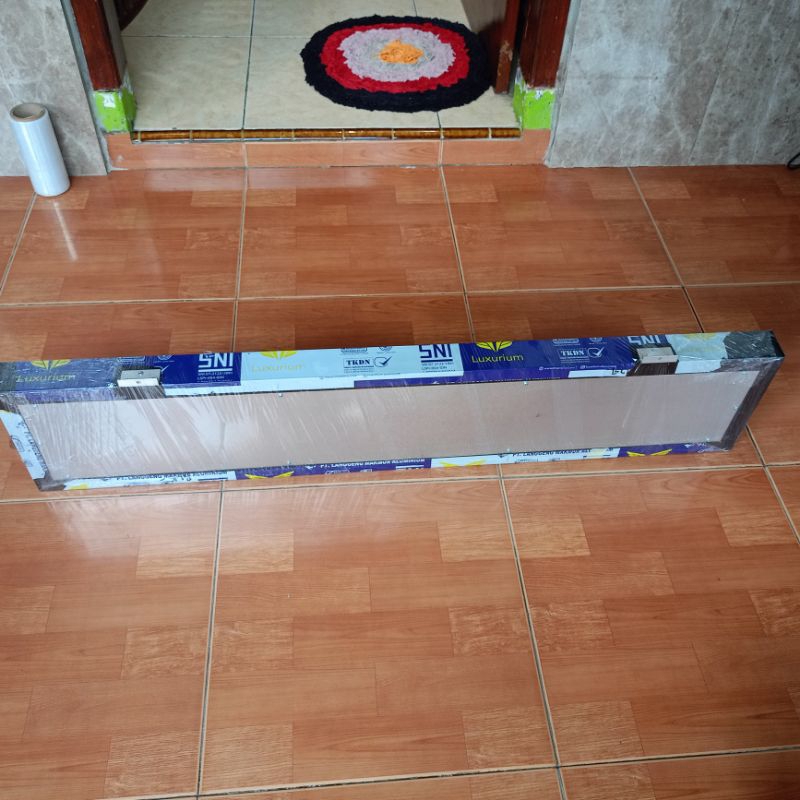 Frame Runing Teks 3 Panel Size 101x21 cm - Frame JWS 3 Panel