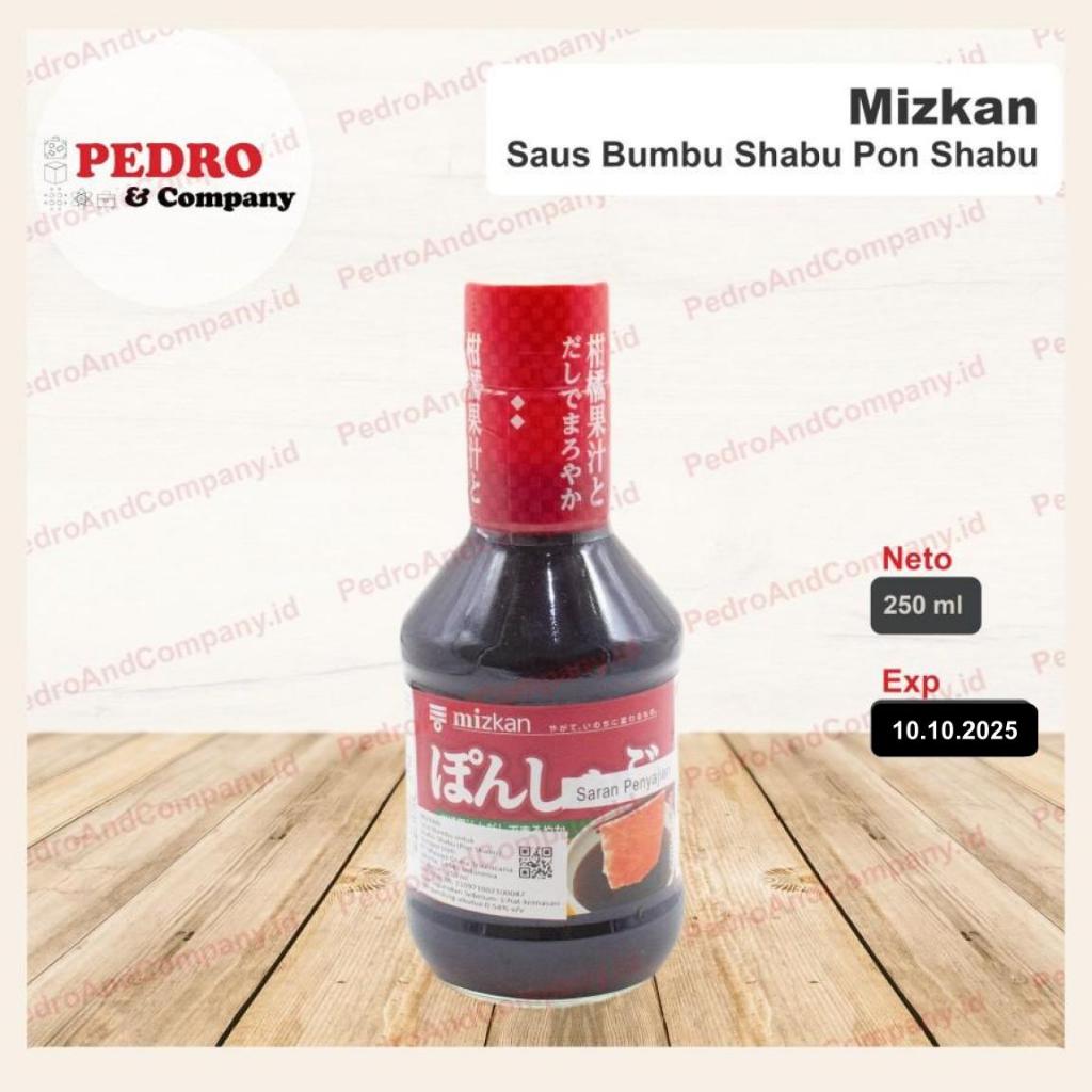 

Mizkan - Pon shabu/ shabu-shabu dipping sauce soy sauce flavor (250ml)