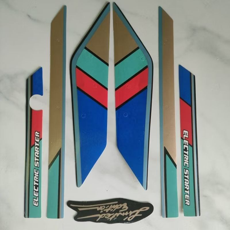 striping sticker honda astrea prima 1991 dan 1988