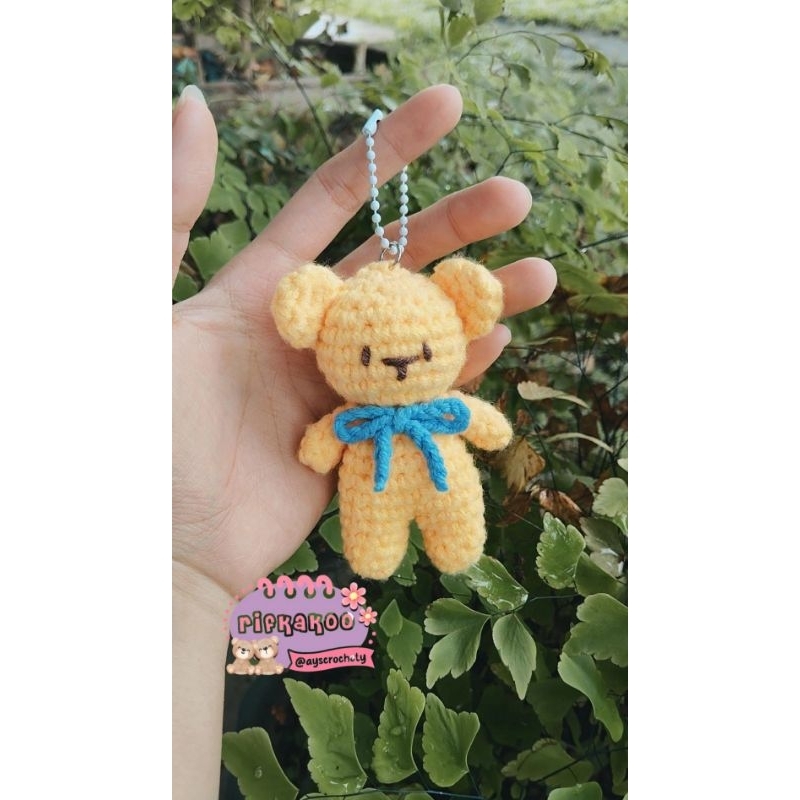 keychain teddy bear