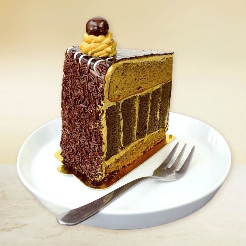 

Ritz Coffee Gateau Tart Slice Premium Toetje / Ritz Coffee Gateau Slice Premium