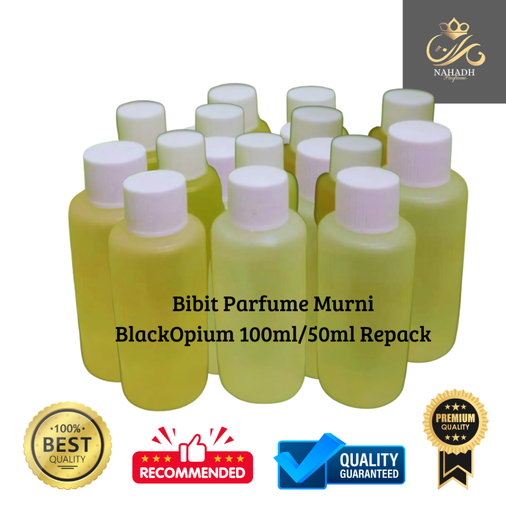 ysl Black Opium || Bibit Parfume Murni Black Opium 50ML&100ML Repack