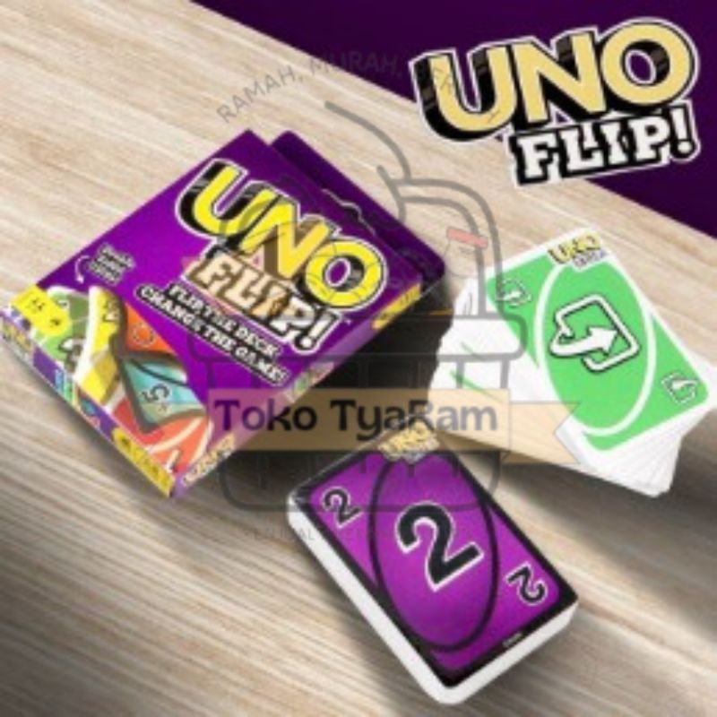 uno/uno flip/kartu uno/kartu uno flip/permainan kartu