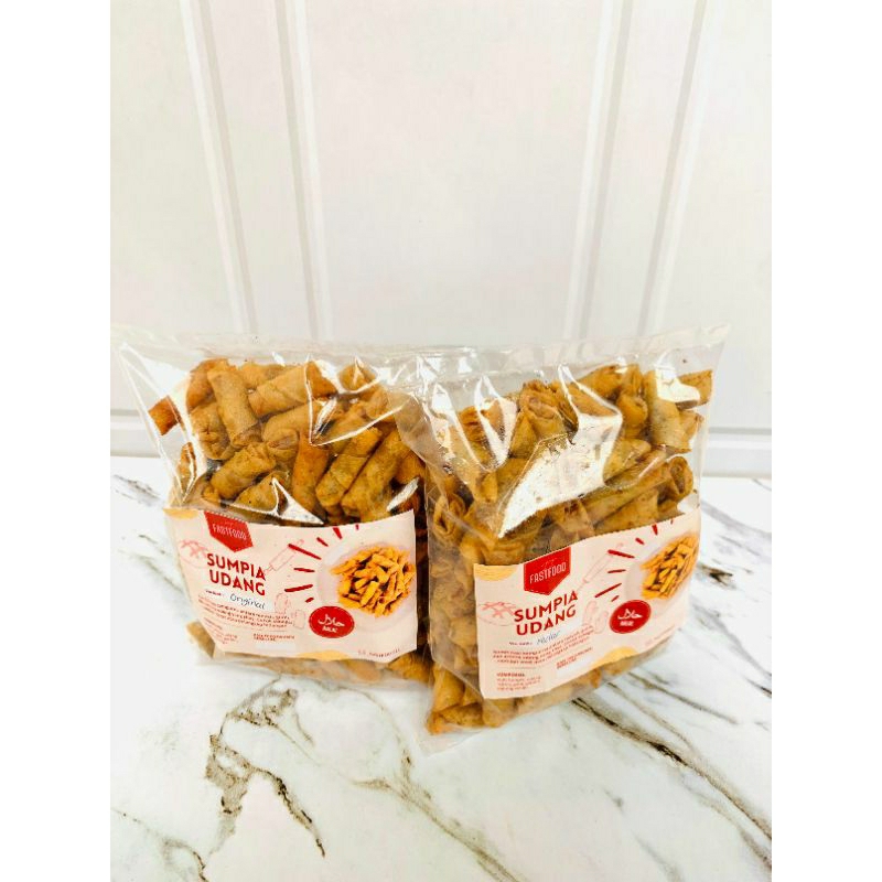 

FastFood | Sumpia Udang Original dan Pedas Kemasan 250gram