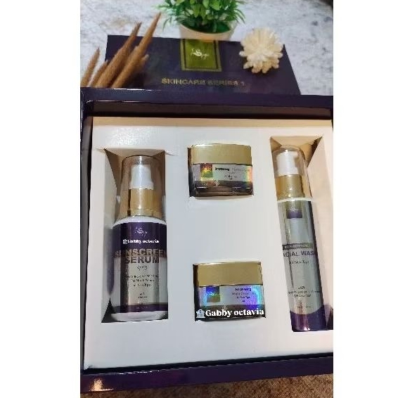 Ispyn Skincare Series 1 ,Kulit wajah putih bersih cerah