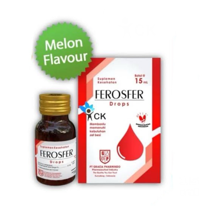 FEROSFER DROP 15 ML - SUPLEMEN ZAT BESI UNTUK BAYI