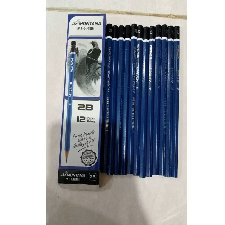 

Pensil 2b Montana 1pak isi 12 pcs