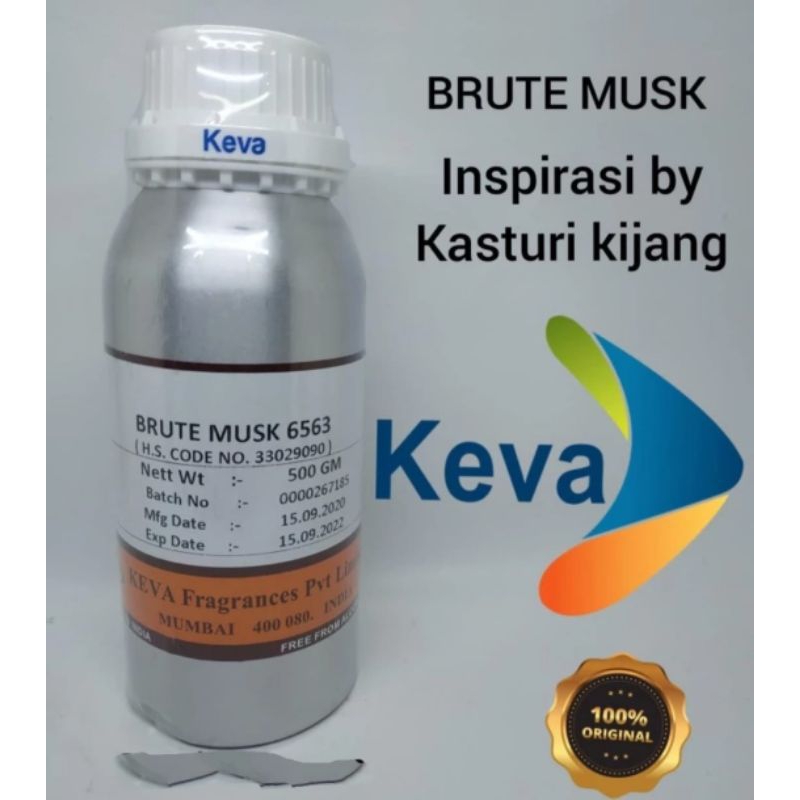 Bibit Parfum/biang parfume Keva Brute Musk/kasturi kijang