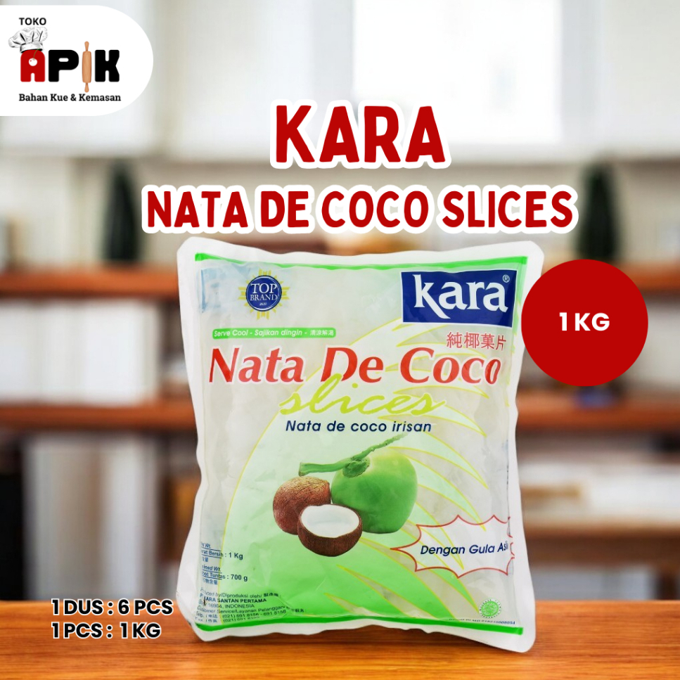 

KARA NATA DE COCO PLAIN - SLICES / KARA NATA DE COCO PLAIN 1000GR / KARA NATA DE COCO SLICES 1000GR