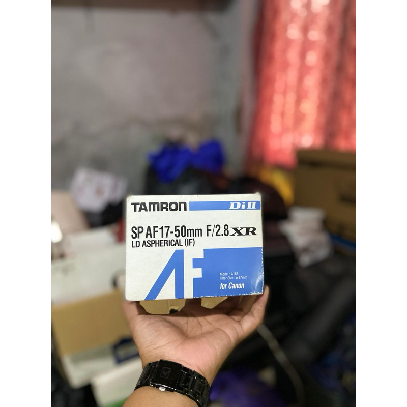 BOX LENSA TAMRON 17-50mm f2.8 FOR CANON NIKON SONY FUJI