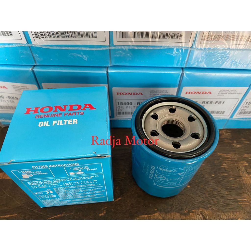 Filter Saringan Oli Civic Honda Accord Jazz City Brio Mobilio Brv Hrv Crv Stream Odyssey Freed