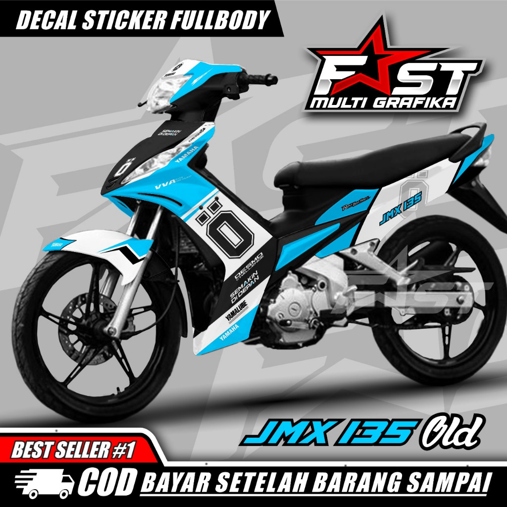 decal stiker JUPITER MX old fulbody stiker decam motor variasi jupiter mx old motif onhil striping f