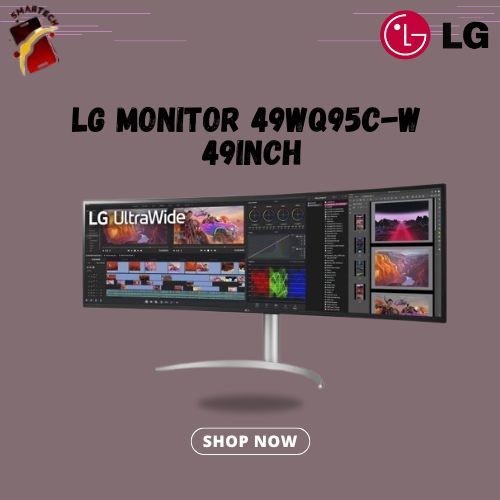 LG MONITOR 49WQ95C-W 49INCH Curved IPS Dual QHD USB Type-C Ultrawide