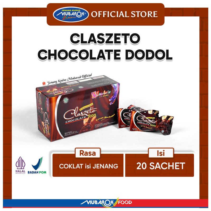 

Coklat Dodol Claszeto, Dos 1 x 20