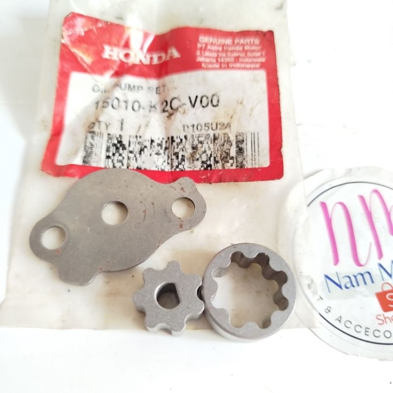 Oil pump set honda genio original honda