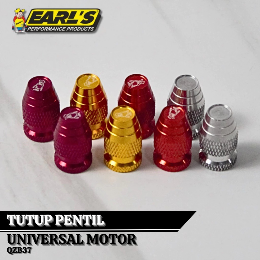 Tutup Pentil Earls Penutup Pentil Ban Full Cnc Model Bullet Cover Pentil Ban Motor Forza Xmax Nmax P
