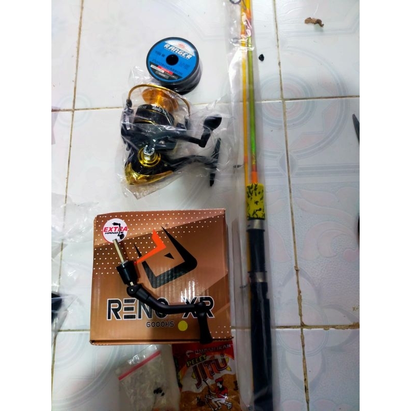 pancing set tambakan dan kolamanmerk daido