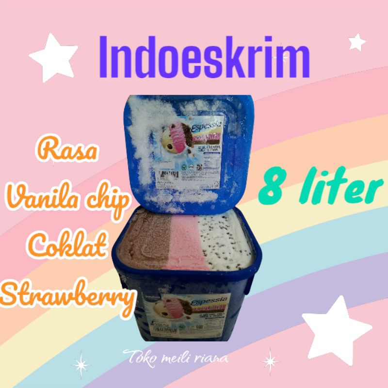 

ice cream indoeskrim ember biru neopolitan chochochip ice cream neapolitan choco chip 8 liter espessia eskrim indoeskrim ice cream indoeskrim bucket murah bekasi