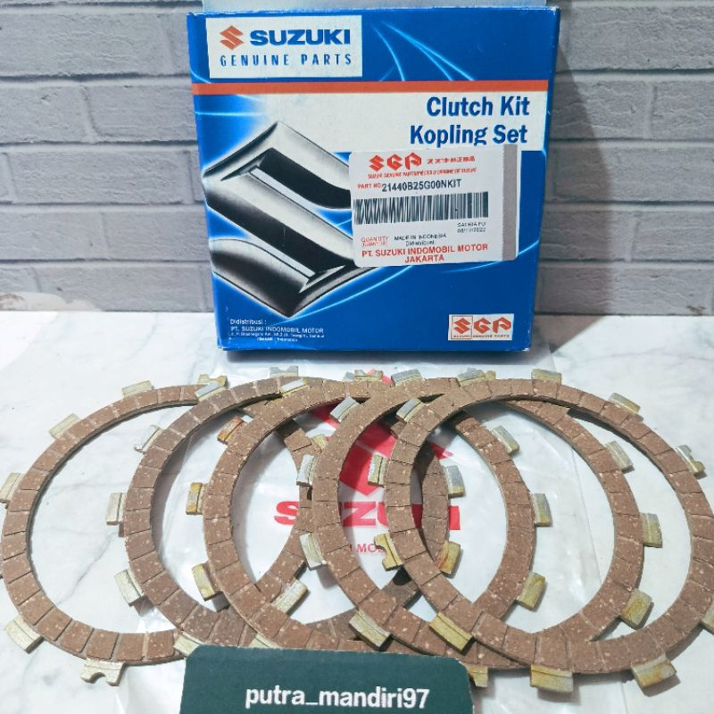 Plat kopling/Kampas kopling Suzuki Satria FU 150 Karbu/Satria FU Old