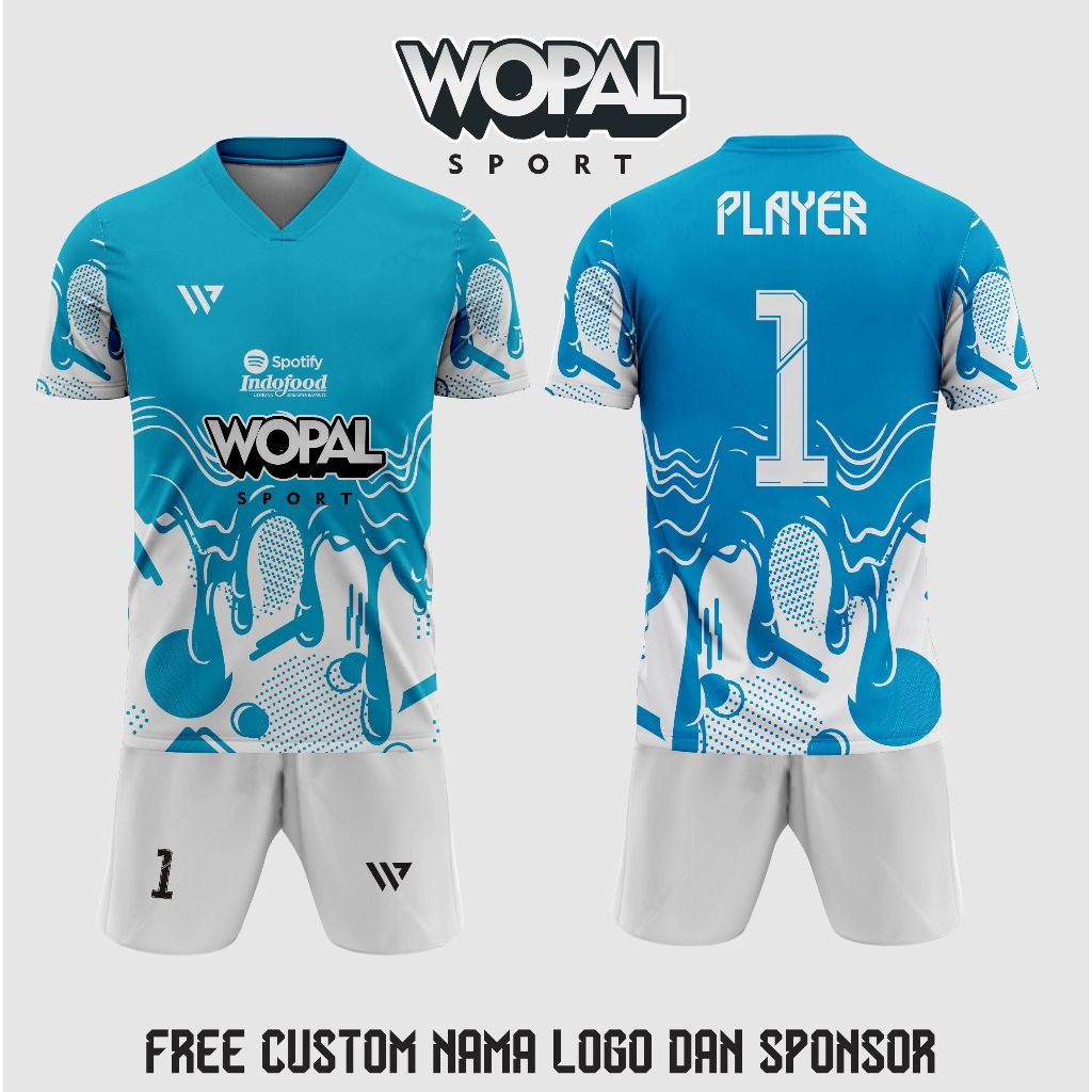 Jersey Futsal / Jersey Sepak Bola Full Printing