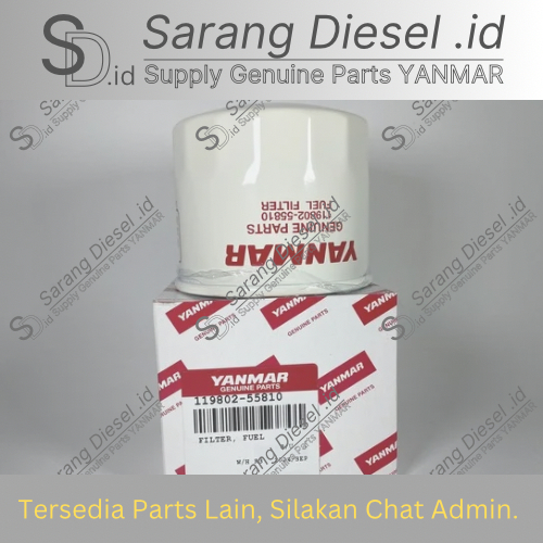 YANMAR GENUINE 119802-55810 Fuel Filter