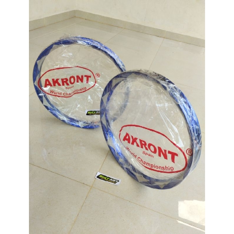 velg akront morad spain 1.40 17 warna blue motif matahari