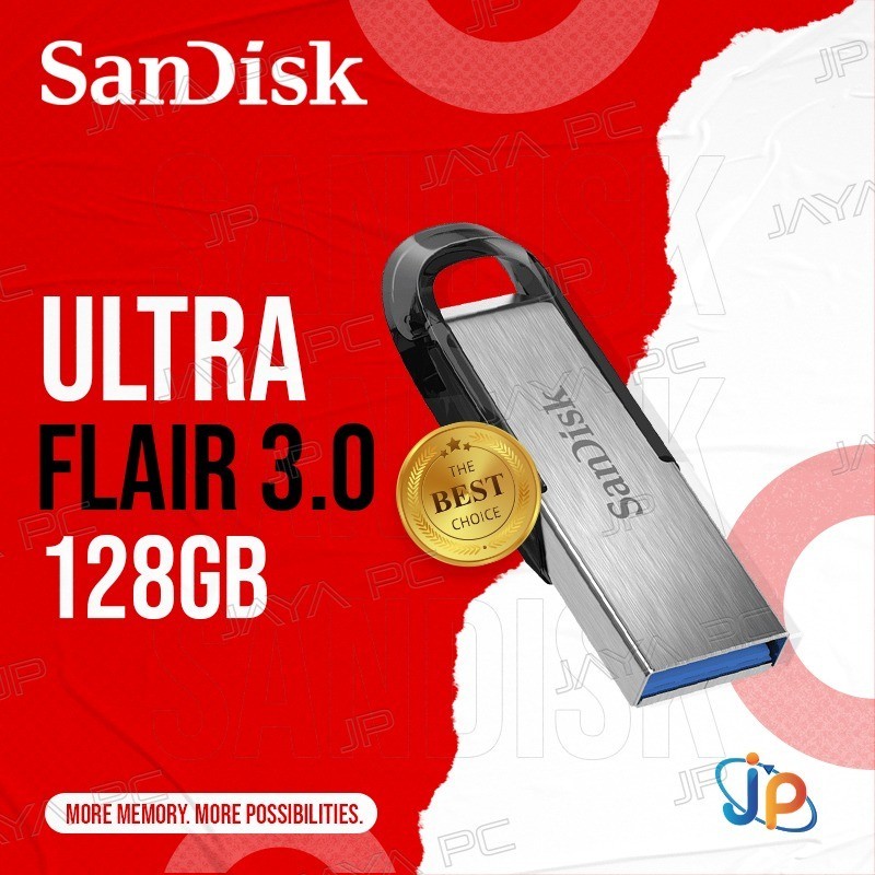 FlashDisk Sandisk CZ73 128GB - Flash Disk Ultra Flair 128 GB USB 3.0