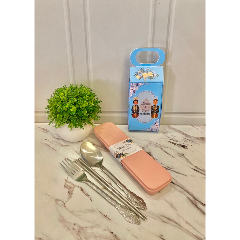 Souvenir sendok garpu set