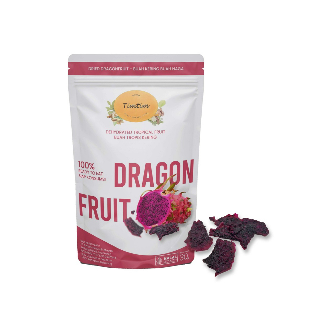

Buah Naga Kering Dried Fruit Soft Dried Organic Red Dragon Fruit Slice Kering Timtim Natural