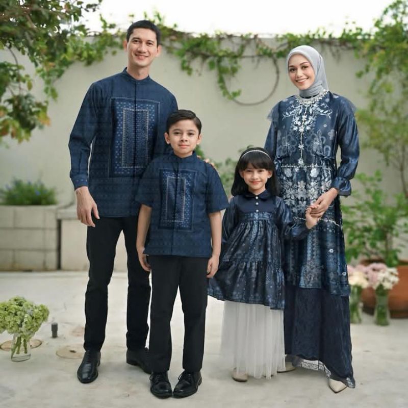 Vanilla hijab camellia raya signature size XL dress payet - koko - tunik anak by vanilla hijab offic