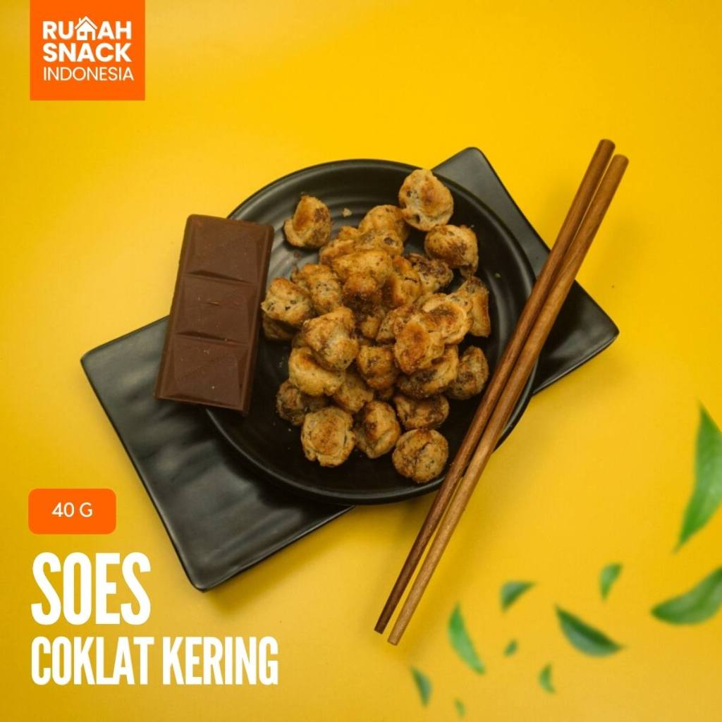 

Makanan Ringan Soes Coklat 40g Cemilan Snack Manis Extra Coklat