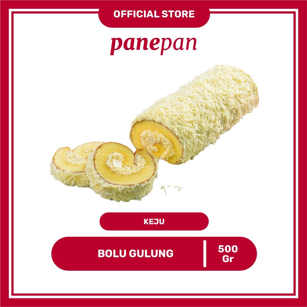 

Bolu Gulung Keju by Panepan Butter Premium Aneka Flavour