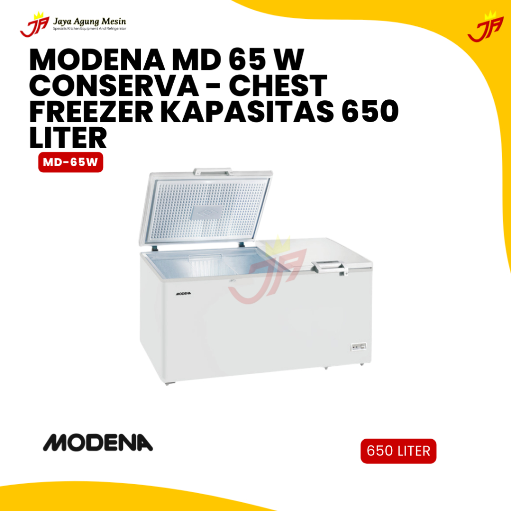 MODENA MD 65 W Conserva - Chest Freezer Kapasitas 650 Liter