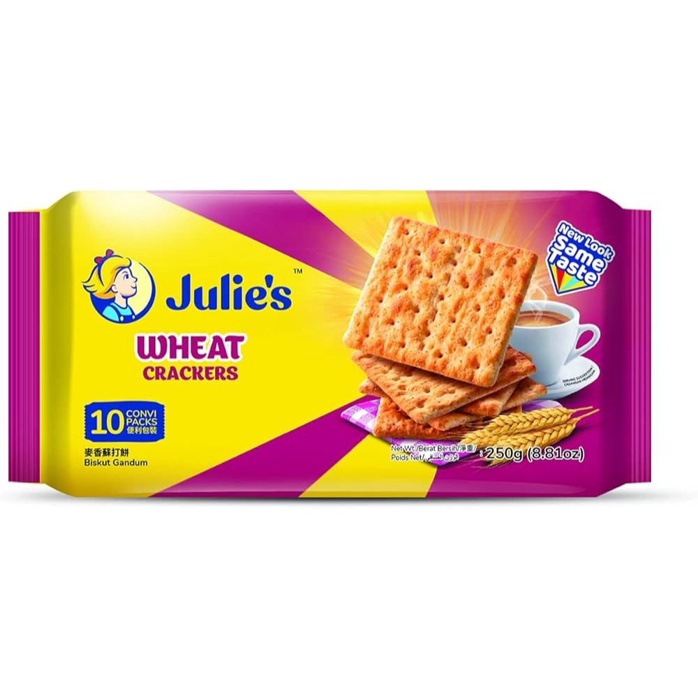 

JULIE'S WHEAT CRACKERS 250G