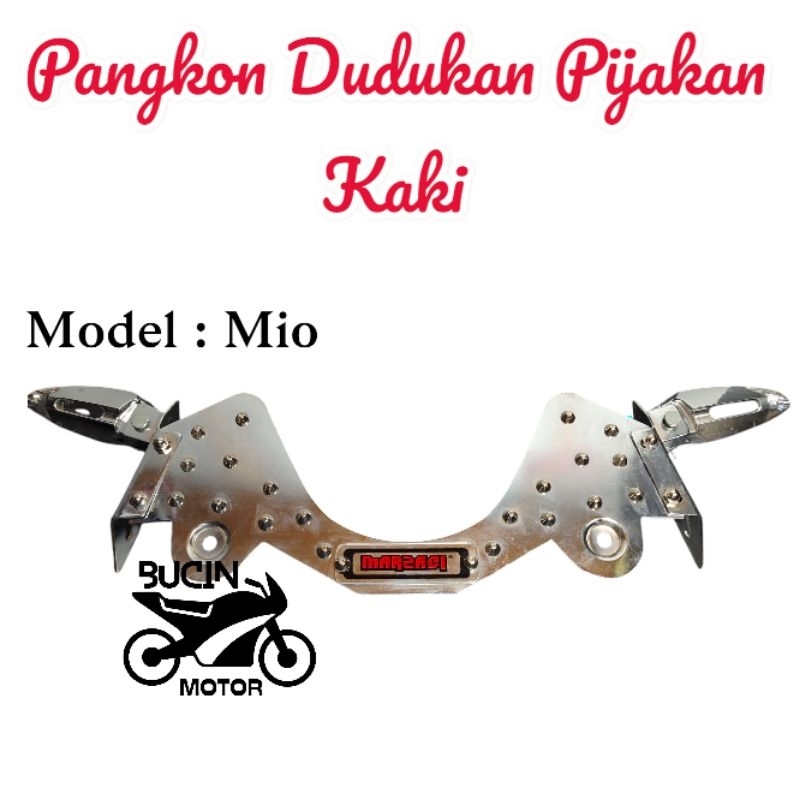 Pijakan Kaki Bastep Footstep Depan Motor Yamaha Mio / Pangkon Dudukan Pijakan Kaki Depan Mio