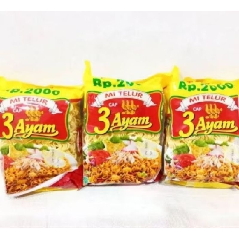 

MI TELUR CAP TIGA AYAM