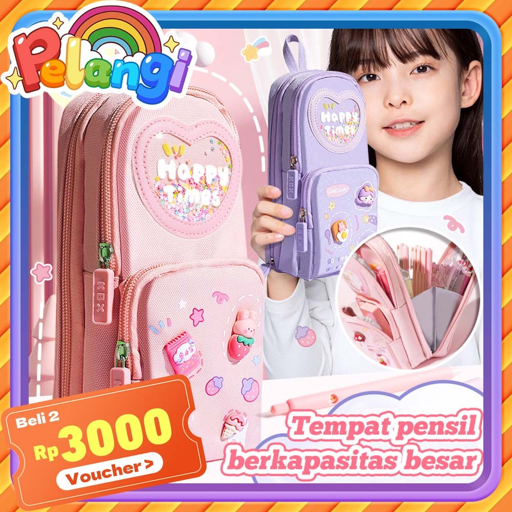 

Tempat Pensil/Lucu Tempat pensil anak-anak Kotakl Pencil Case 3D Pencil Pouch Lucu Korea Kapasitas Besar Perlengkapan sekolah