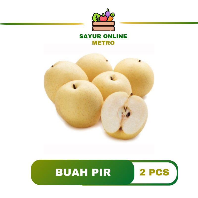 

Buah Pir 2 pcs - Sayur Online Metro