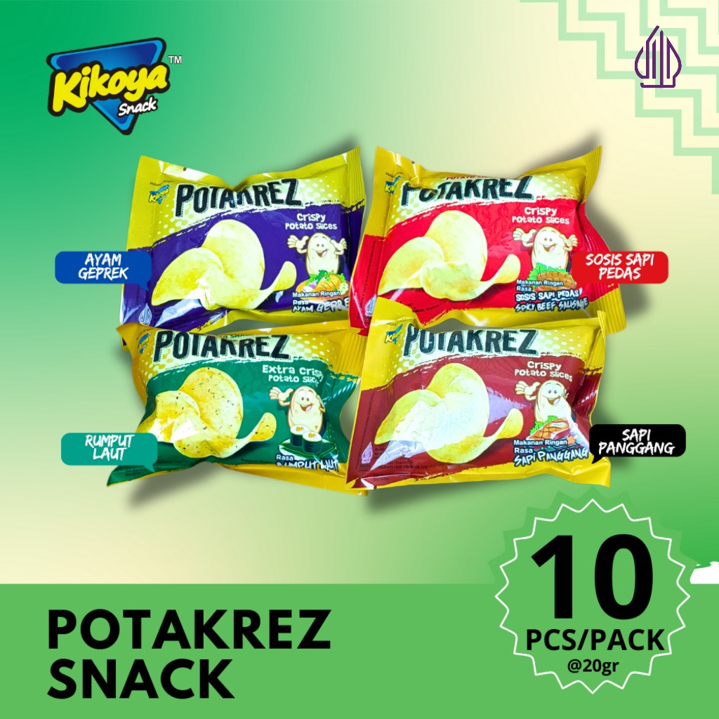 

SNACK POTAKREZ ISI 10 PCS TERMURAH TERVIRAL ANEKA RASA