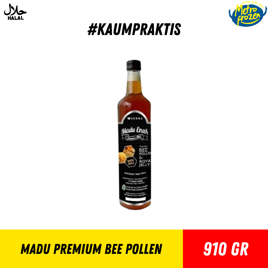 

Madu Premium Bee Pollen 910gr