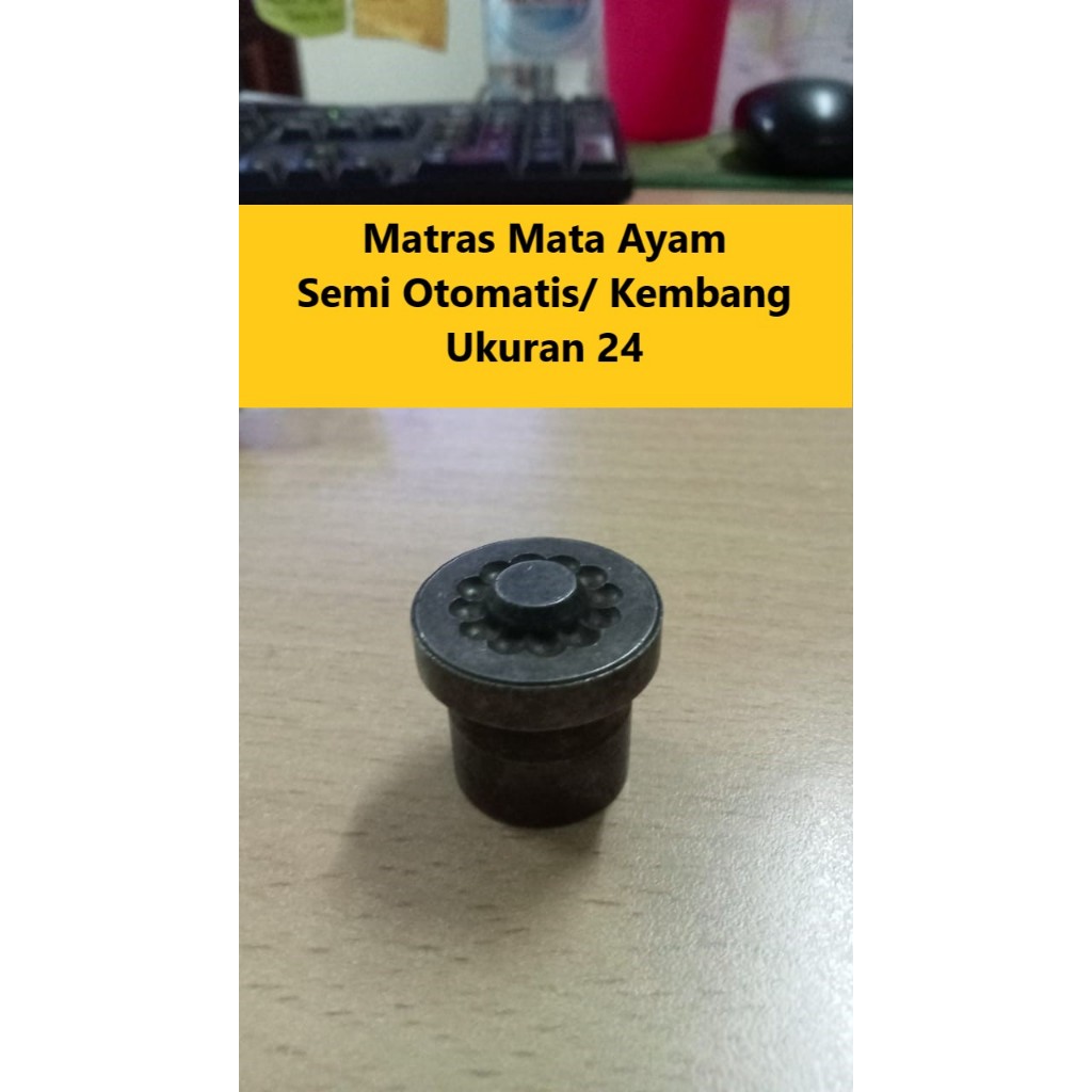 

Matras Untuk Alat Mata Ayam Single Ring Ukuran 24 | Matras Kembang