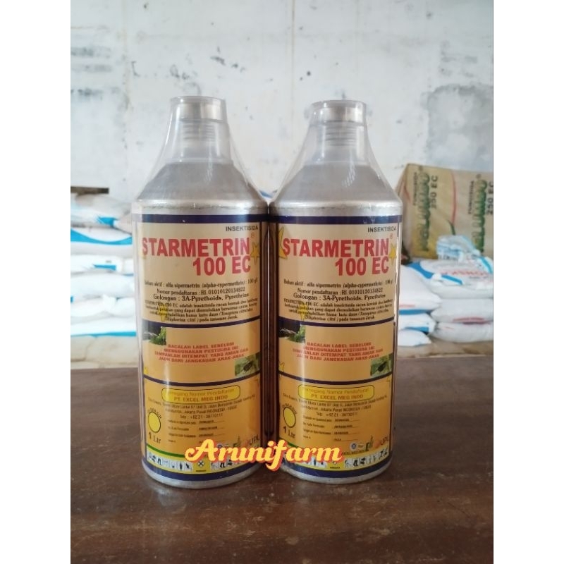 STARMETRIN 100 EC INSEKTISIDA Alfa Sipermetrin 1 liter