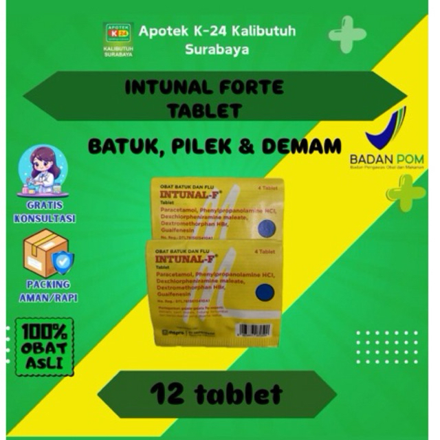 Intunal Forte tablet