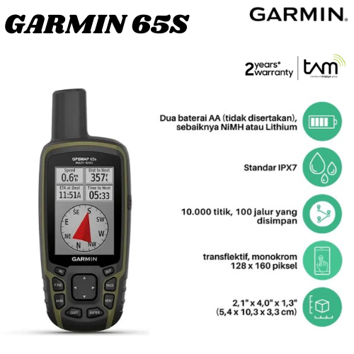 GPS Garmin 65s/Pengganti GPS Garmin 64s