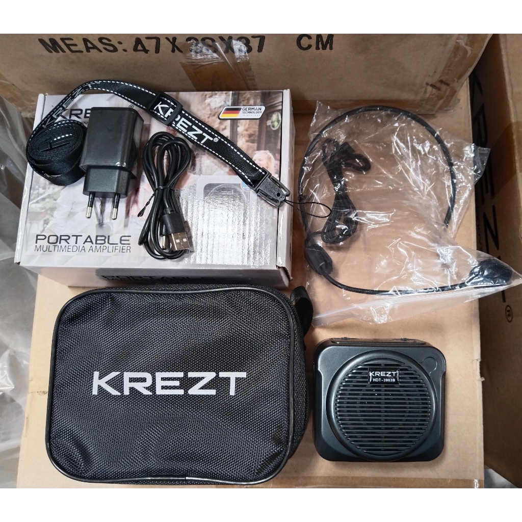 Speaker Portable KREZT HDT-3803B / HDT3803B / HDT 3803B