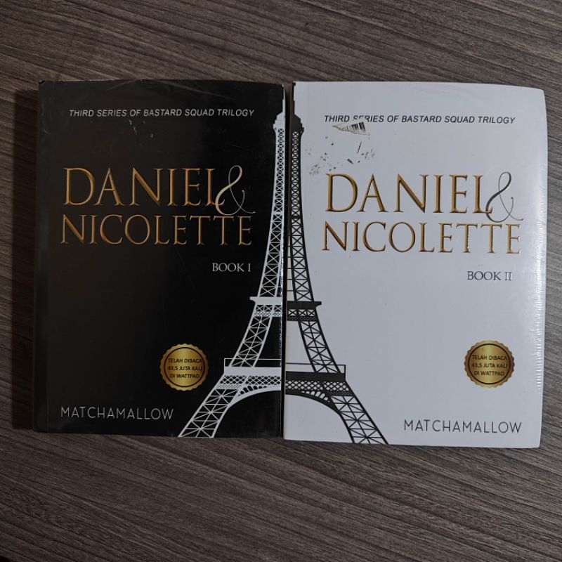 [Preloved Original] Novel Wattpad Bekas Daniel & Nicolette - Matchamallow, Skyggen - Youzha You_Zha