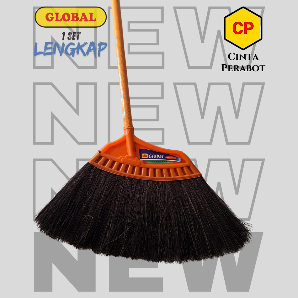 Global Sapu Lantai Ijuk/ Sapu Ijuk Hitam Murah