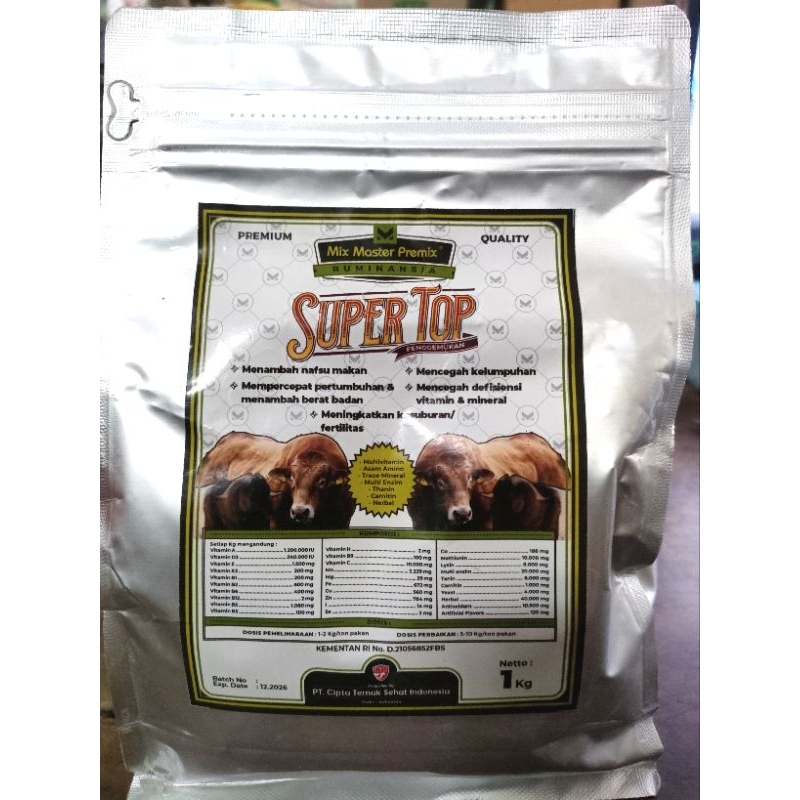 Mineral premix sapi SUPERTOP
